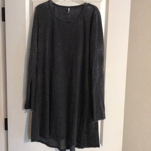Long sleeve t-shirt dress